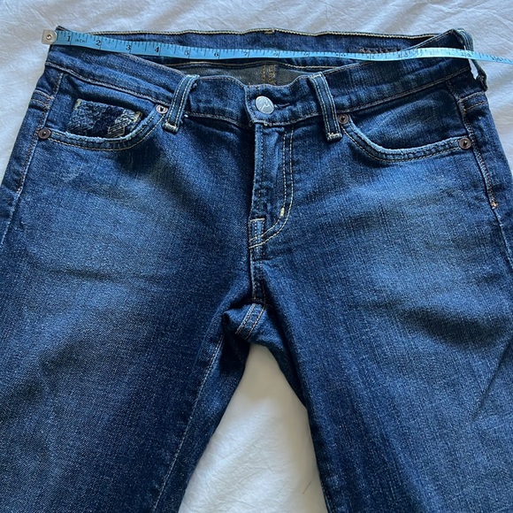 Citizen Of Humanity low waist flair jeans, size 27 - Picture 7 of 16